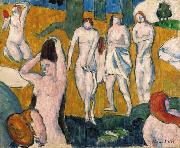 Emile Bernard Baigneuses oil painting artist